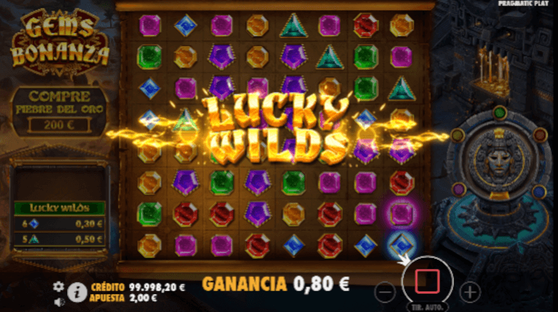 Así funciona la interfaz y Diseño de Gems Bonanza