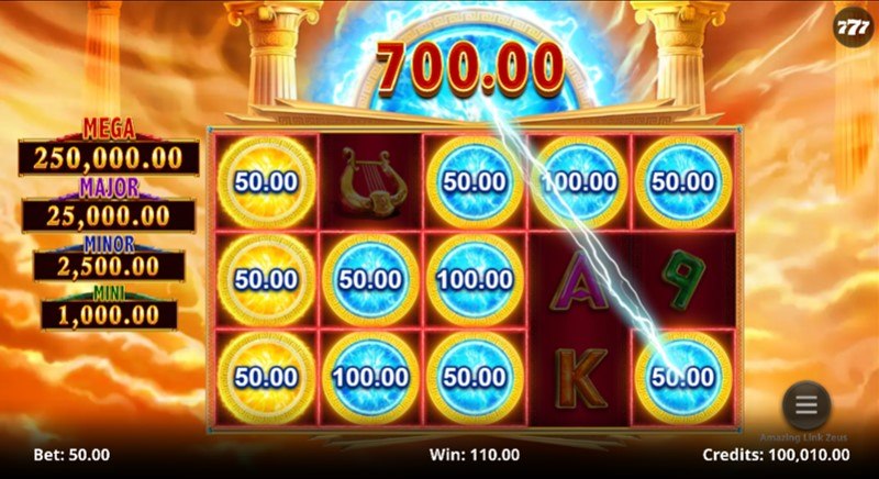 Función Amazing link Zeus