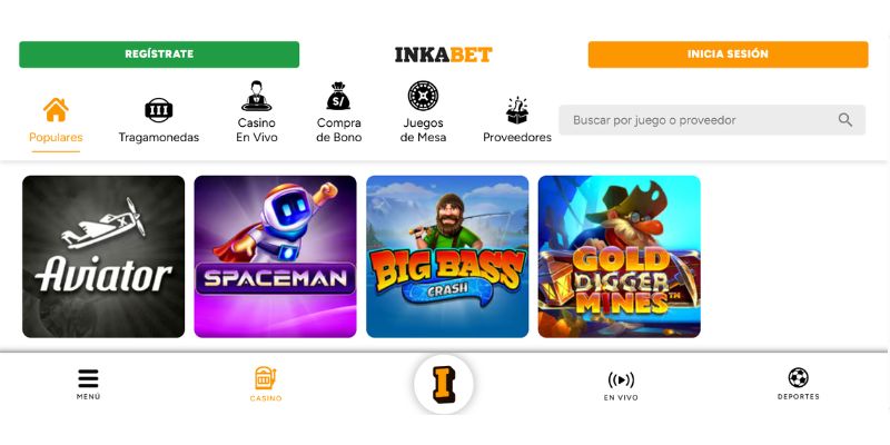 Jugar Aviator en Inkabet