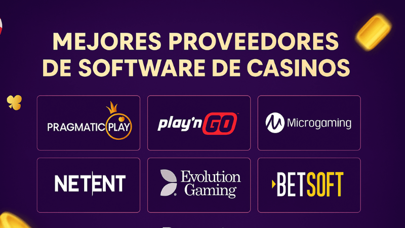 Mejores Proveedores de Software de Casinos Online