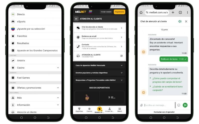 MelBet Atención al Cliente