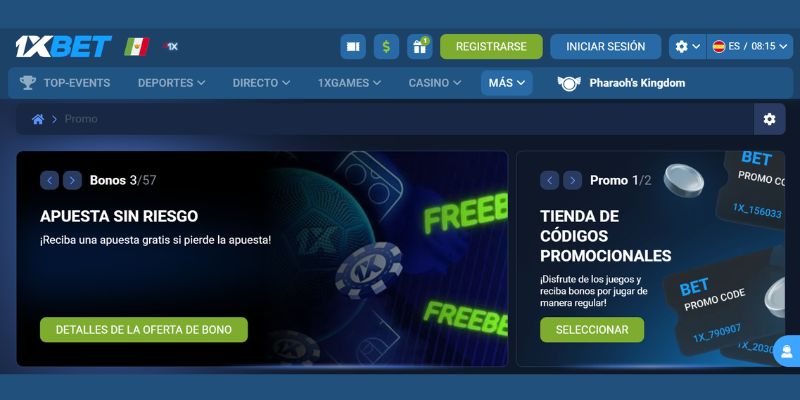 Otras promociones de 1xBet