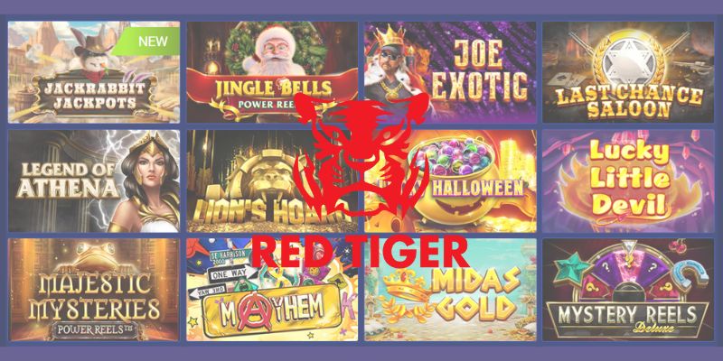Principales Proveedores de Software de Casino: Red tiger gaming