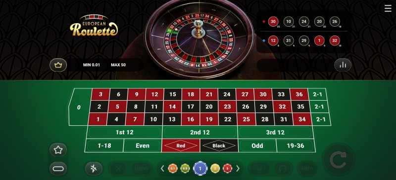 Ruleta Online Europea