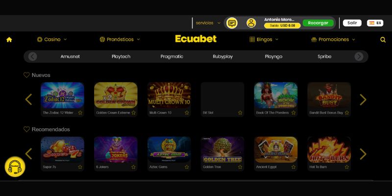 Ecuabet Casino Online