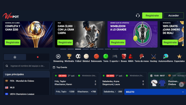 Analisis de la Plataforma de Apuestas Deportivas winpot