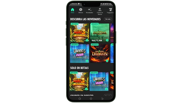 Casino Online en Bet365 App
