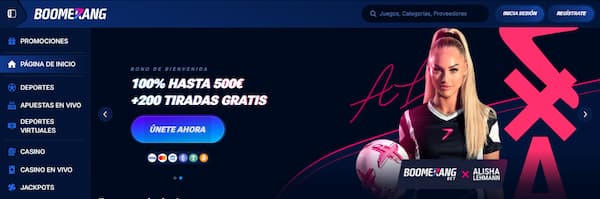 Casinos con Star Bounty en España: Boomerang Bet