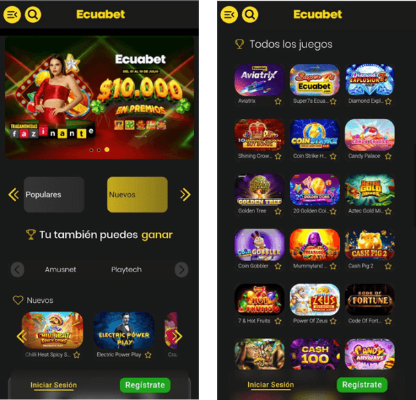 Casino en Ecuabet App