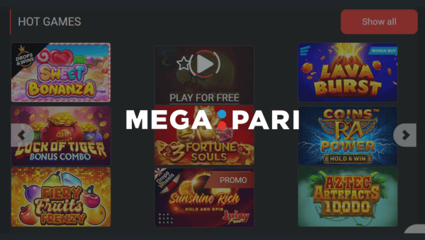 Casinos con juegos gratis: Megapari Chile