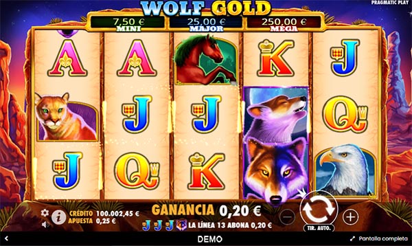 Jugar Wolf Gold Gratis