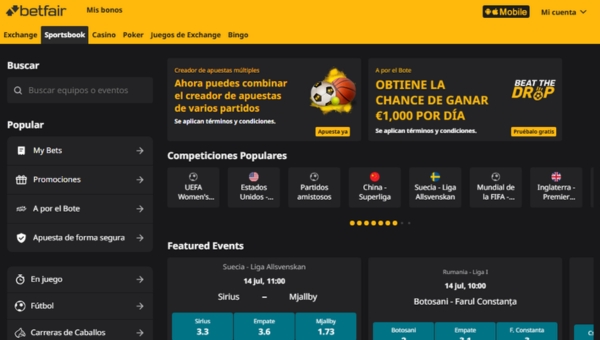 Nuestra Opinion de Betfair