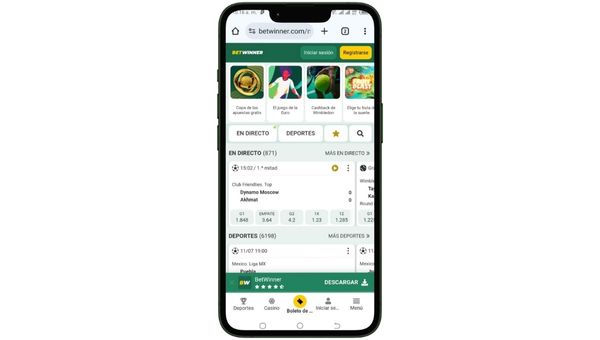 Usabilidad y Experiencia del Usuario de Betwinner