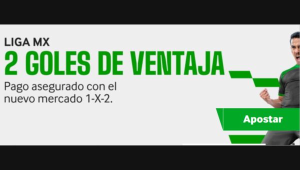 Betway mexico Apuesta con 2 goles de ventaja