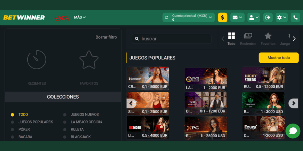 betwinner casino online