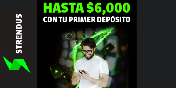 Bono de bienvenida casino Strendus