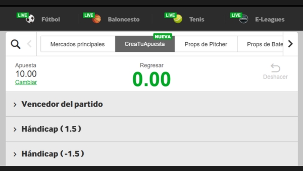 Crea tu apuesta betway