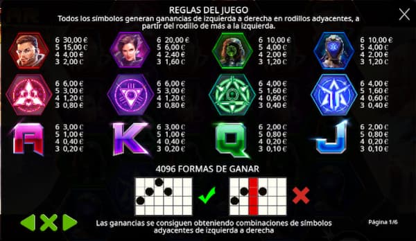 Lineas de pago Star Bounty