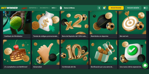 otras promociones de betwinner mexico