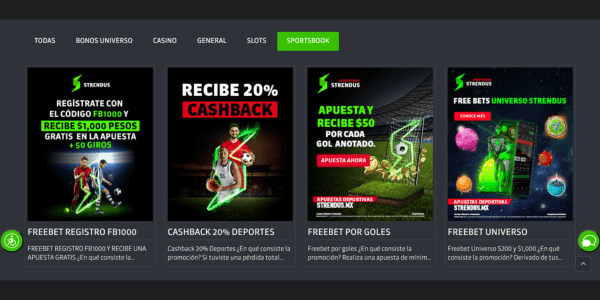 Otras promociones Strendus