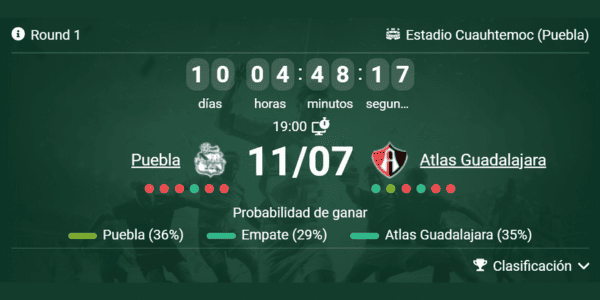 pronosticos interactivos