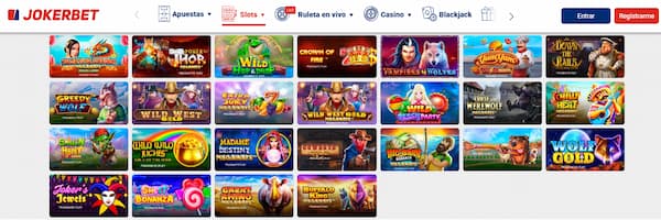 Casinos con Wild Wild Riches en España: Jokerbet