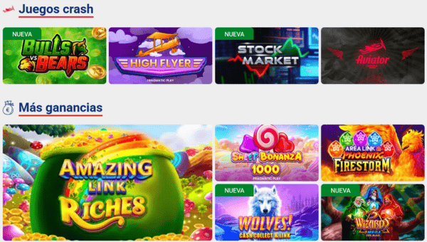 Juegos de casino en Jokerbet