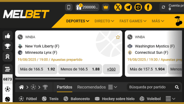 Casas de apuestas con cuentaRUT Chile: MelBet