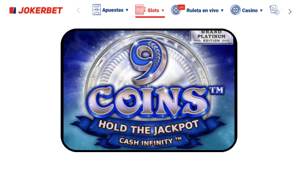 Tragaperras 9 Coins Grand Platinum Edition Wazdan