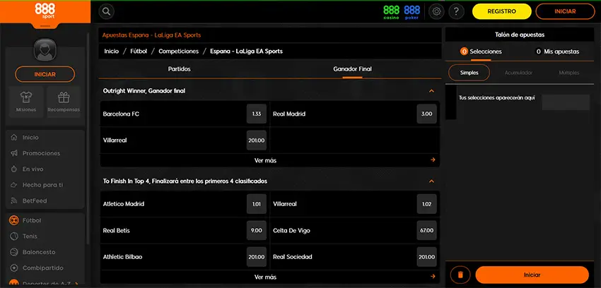 888Sport - Campeón de LaLiga