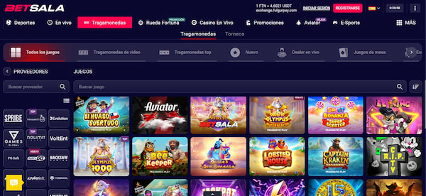Betsala - Tragamonedas gratis casinos online de Chile