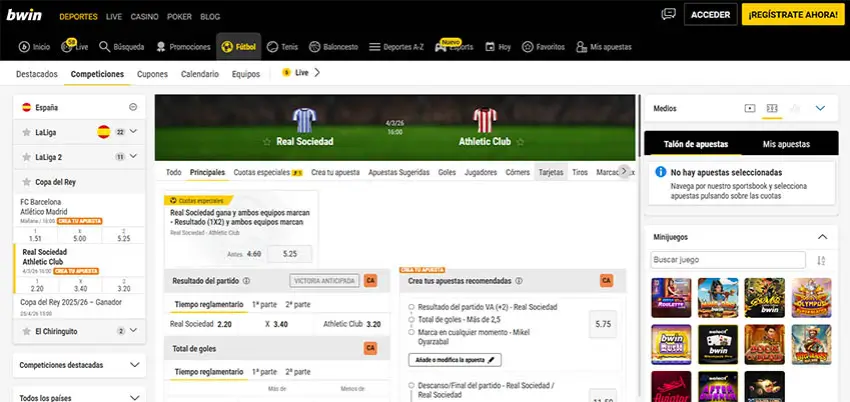 Bwin - Copa del Rey
