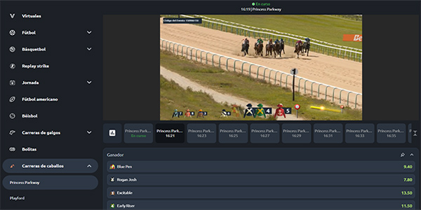 Apuestas Virtuales en Carreras de Caballos