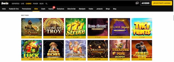 Casino Bwin con Gonzo’s Quest