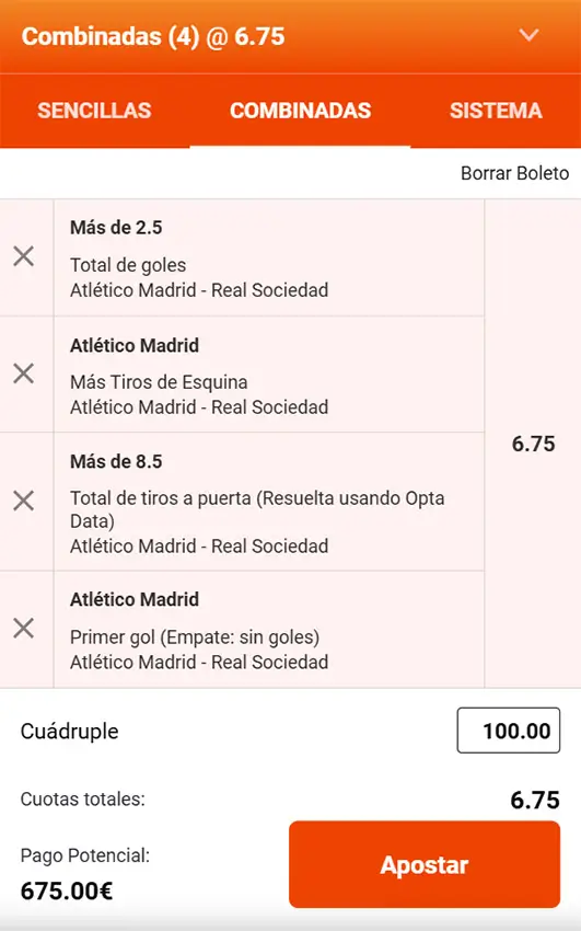 Combinada 1 - Final de la Copa del Rey