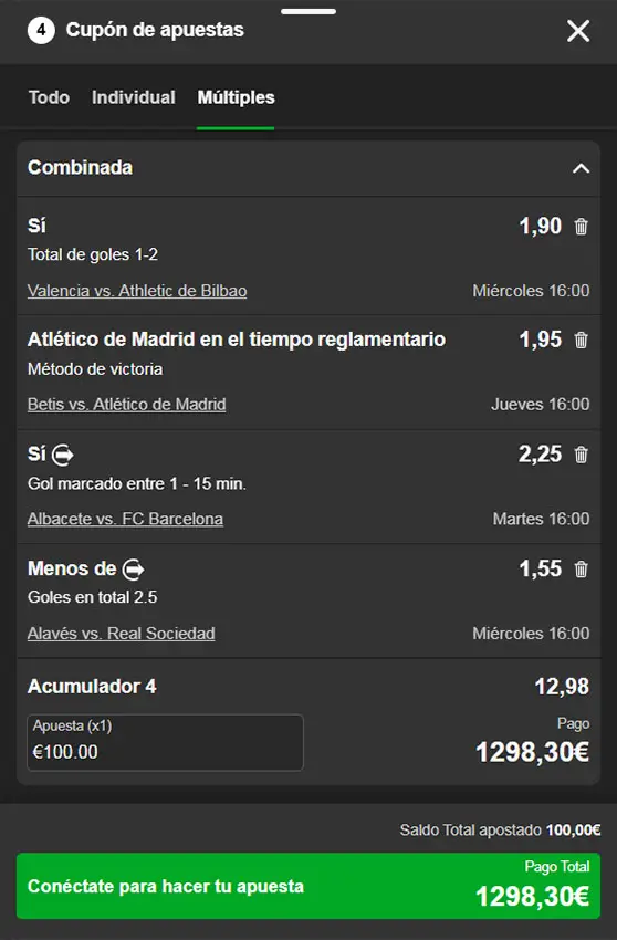 Cuartos de Final Copa del Rey - Combinada 2