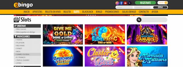 Casinos con Tragaperras Mermaids Millions: eBingo