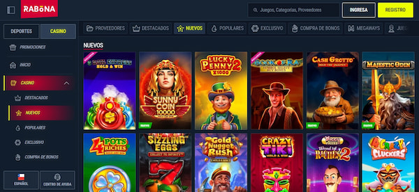 Rabona - Tragamonedas gratis casinos online de Chile