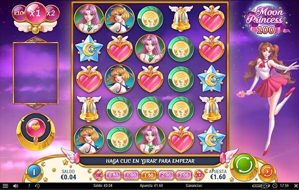 10 Tragaperras Más Recomendadas para Ganar Dinero Real: Moon Princess 100