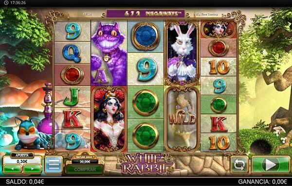 10 Tragaperras Más Recomendadas para Ganar Dinero Real: White Rabbit Megaways