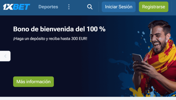 Bono de Bienvenida 1xbet
