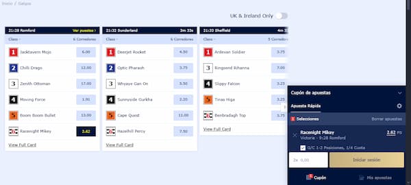 Deportes más Populares para Apostar a Ganador y Colocado: Carreras de Galgos