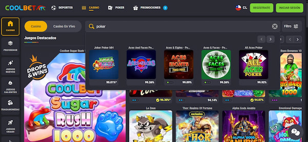 Coolbet - Poker online gratis casinos online de Chile