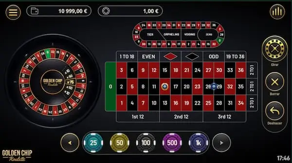 Golden Chip Roulette
