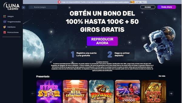 Mejores casinos para jugar Ruleta Europea en España: Luna Casino
