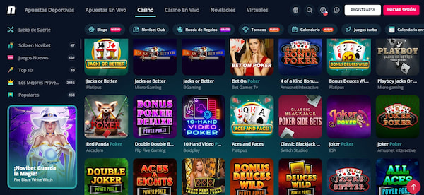 Novibet - Poker online gratis casinos online de Chile