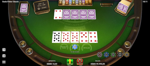 Oasis Poker - Poker online gratis casinos online de Chile