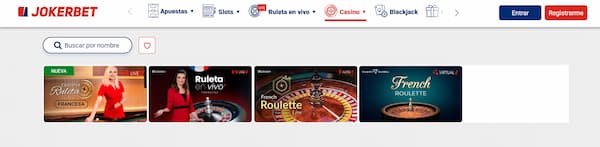 Mejores casinos para jugar Ruleta Francesa en España: Joketbet Casino