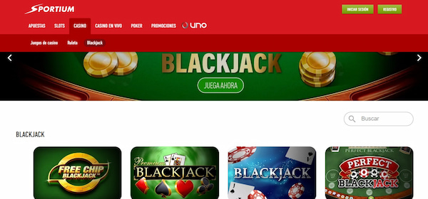 Sportium - Cómo ganar en el blackjack online España