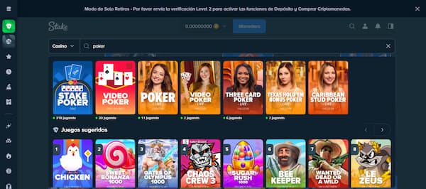 Mejores Casinos para Jugar Póker en Chile: Stake